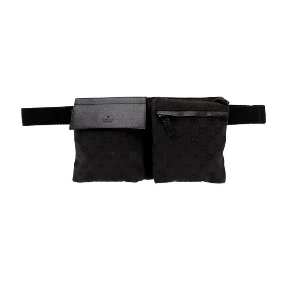 black Gucci Belt bag
